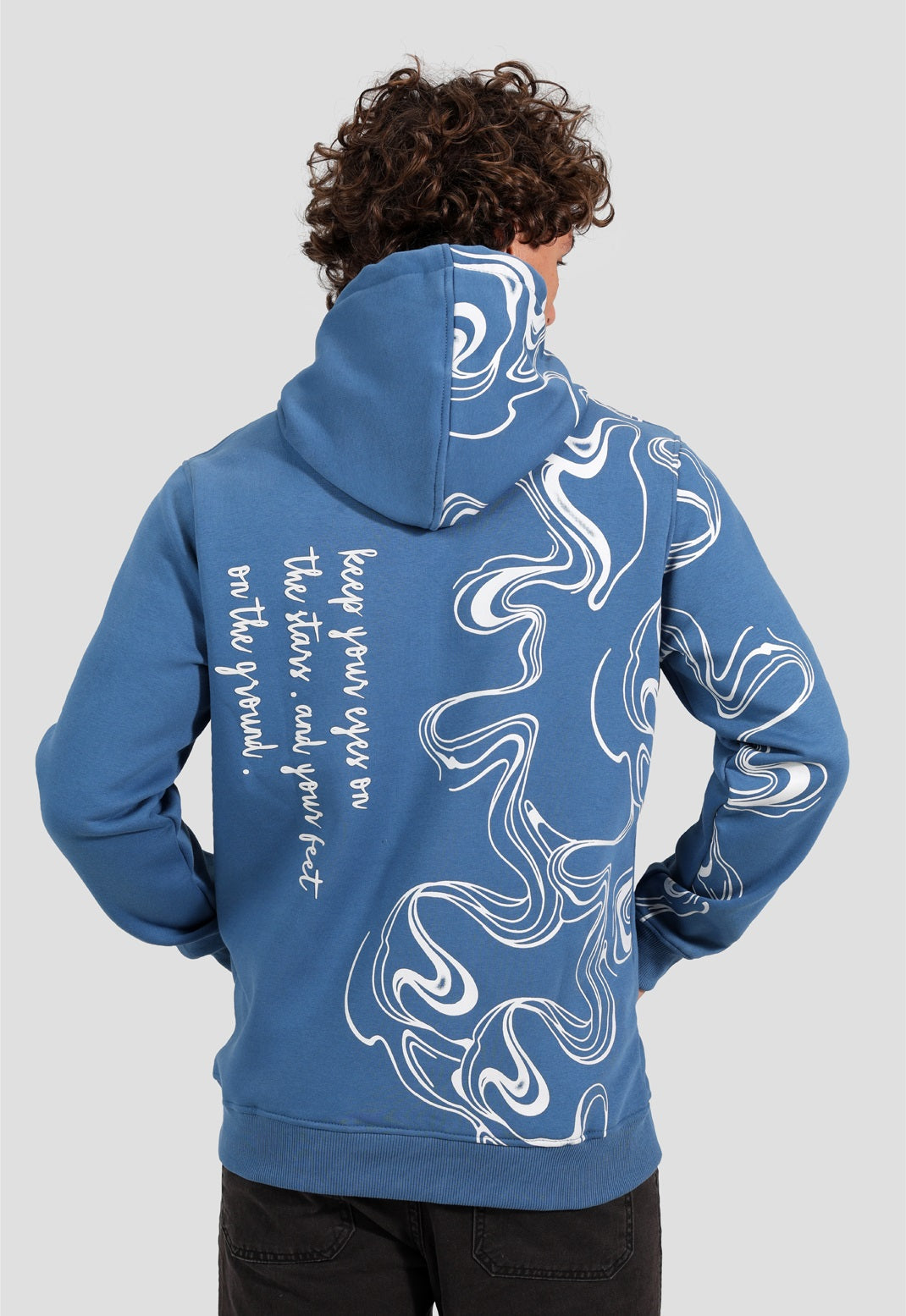 Printed Hoodie Sweatshirt