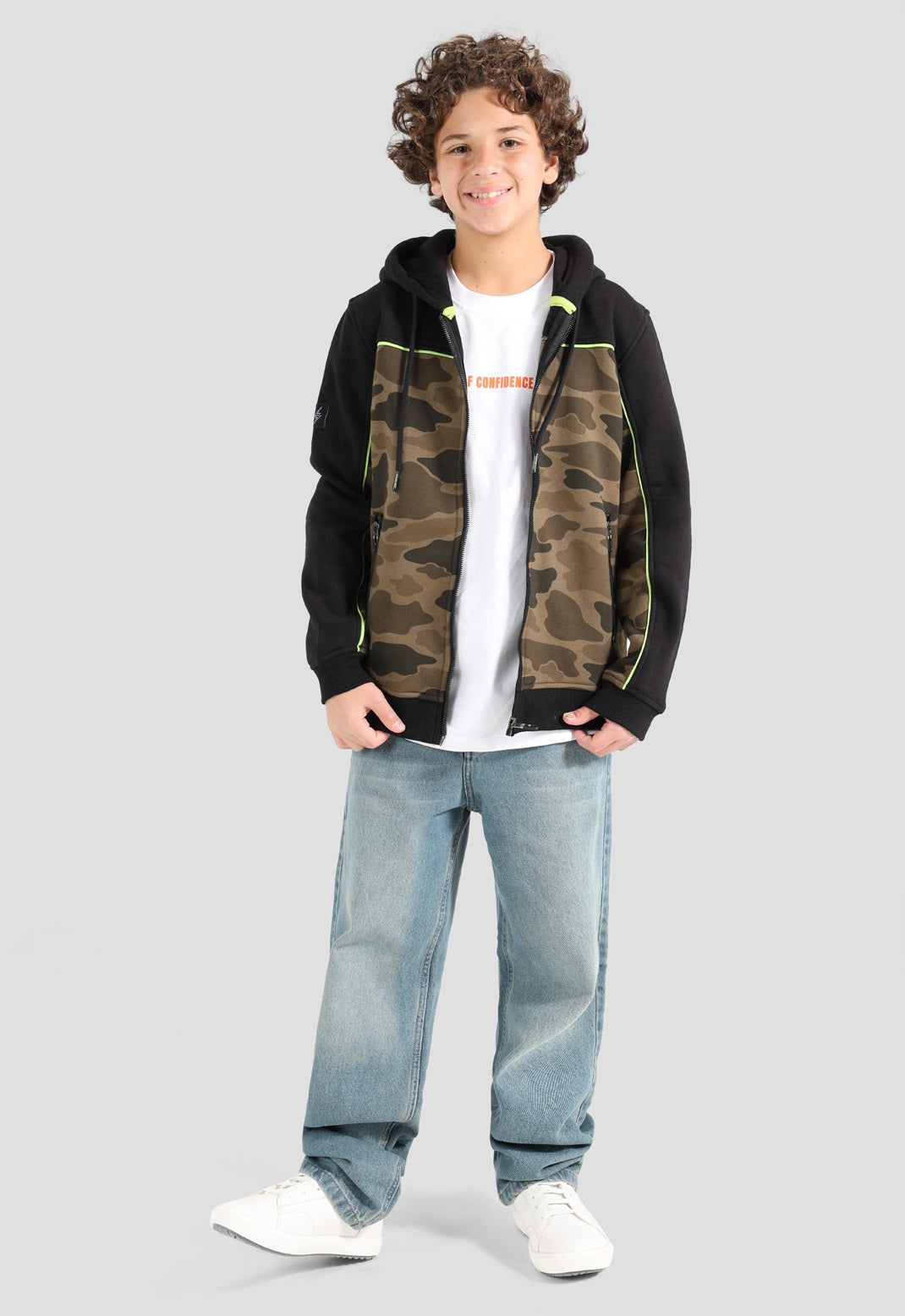 Printed Hoodie Sweatshirt