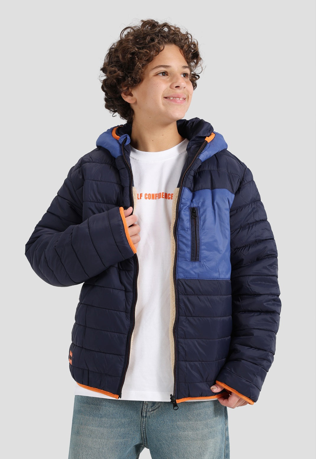 Double Face Puffer Jacket