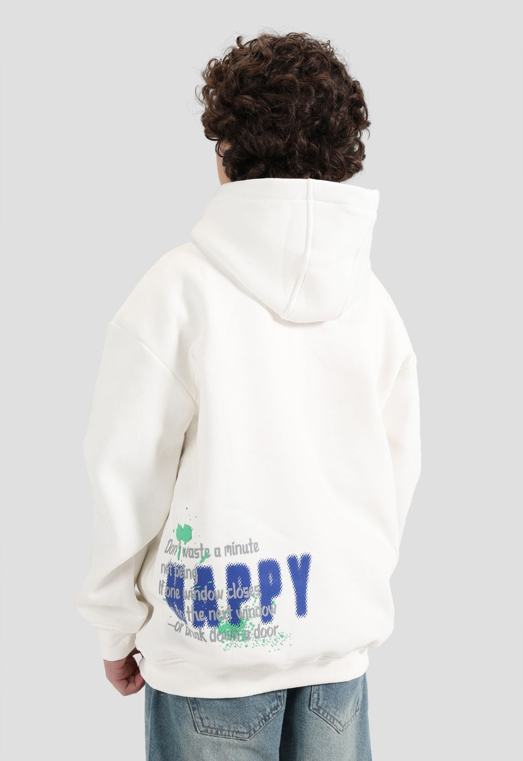 Printed Hoodie Sweatshirt
