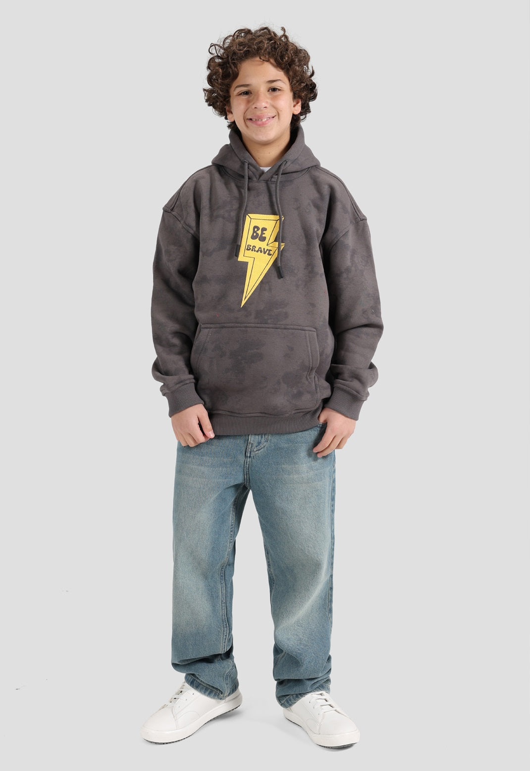 Printed Hoodie Sweatshirt