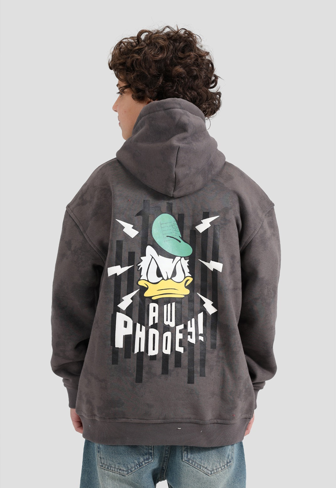 Printed Hoodie Sweatshirt