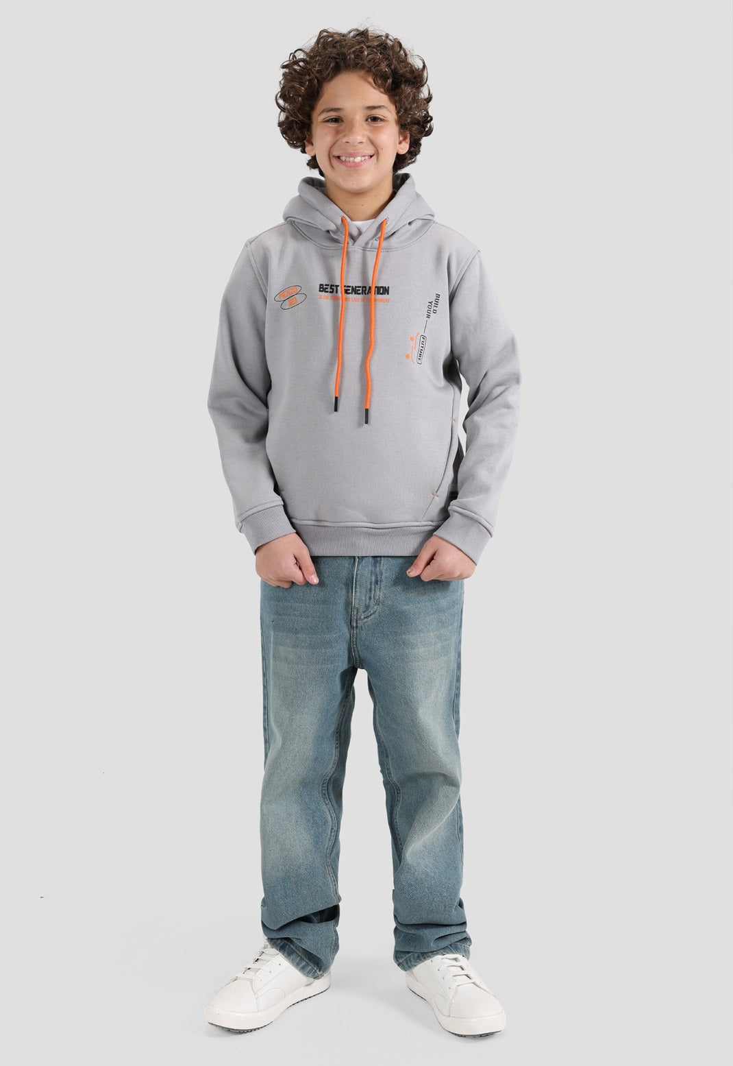 Printed Hoodie Sweatshirt