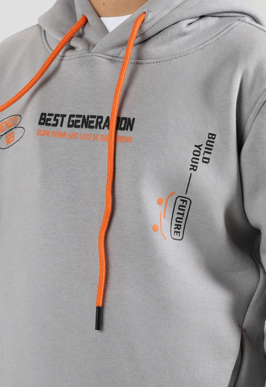 Printed Hoodie Sweatshirt