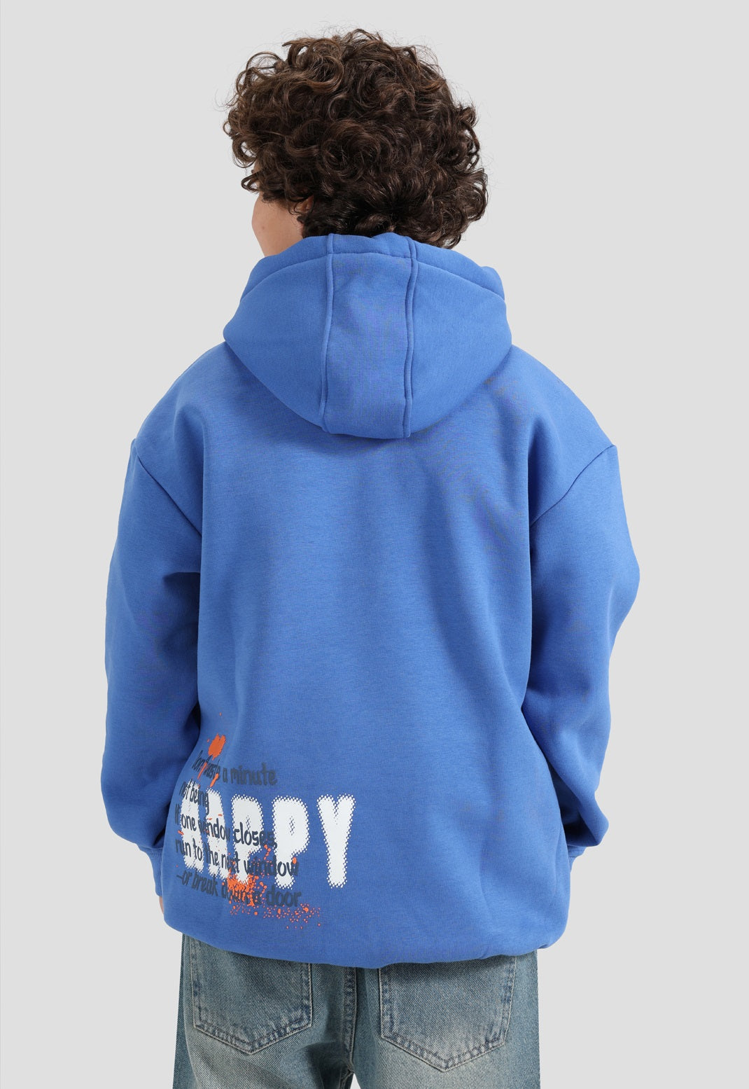 Printed Hoodie Sweatshirt