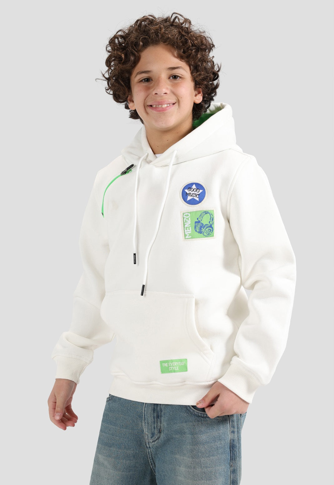 Printed Hoodie Sweatshirt