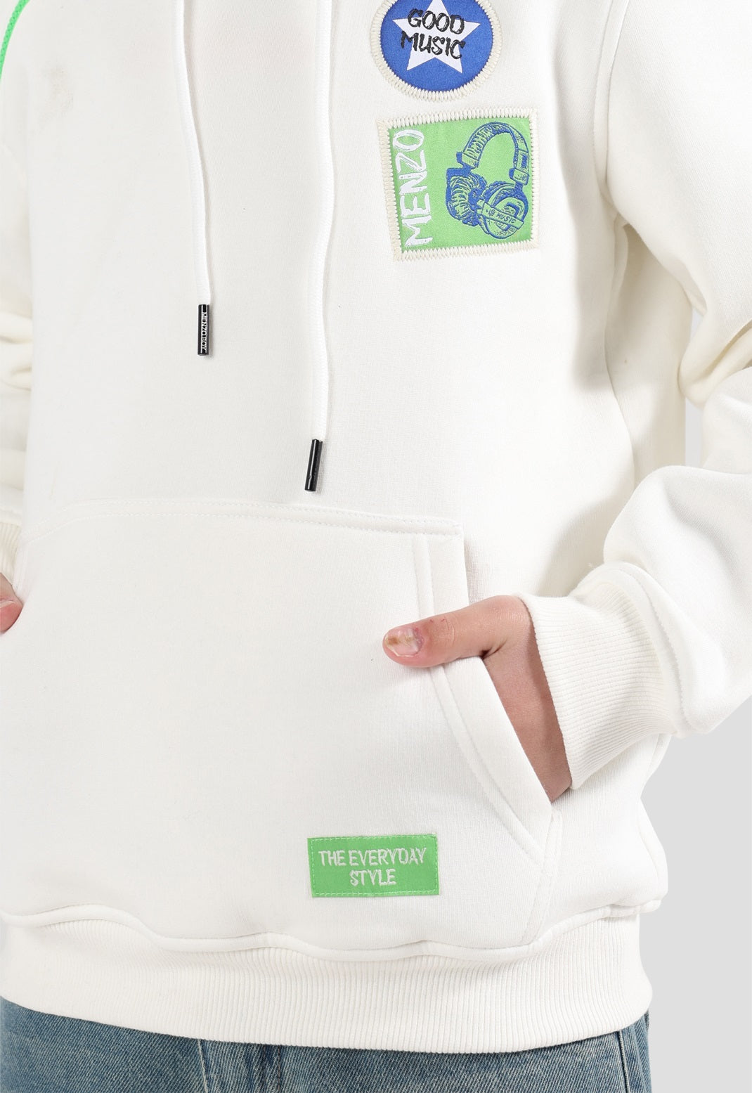 Printed Hoodie Sweatshirt