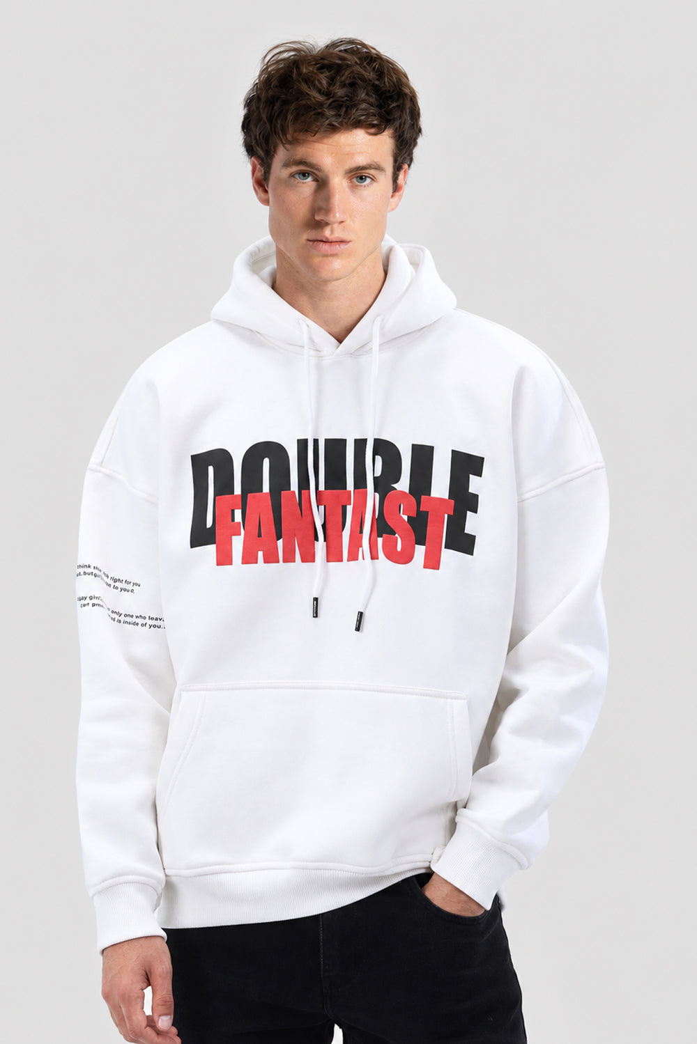 Printed Hoodie Sweatshirt