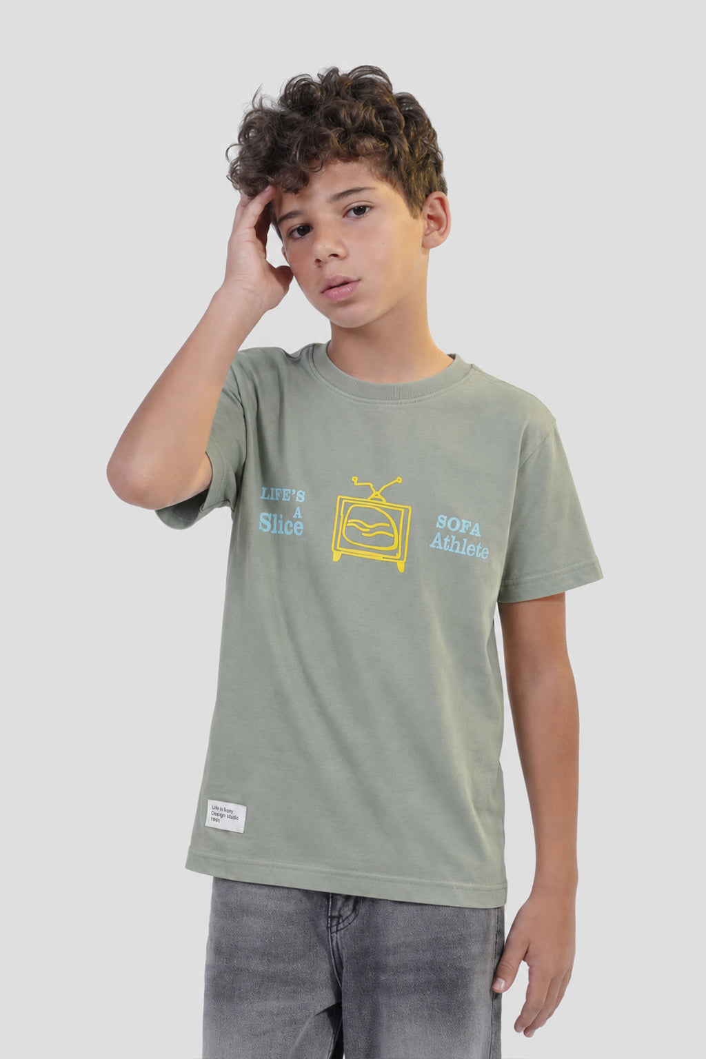 Kids Over Size Printed T-shirt