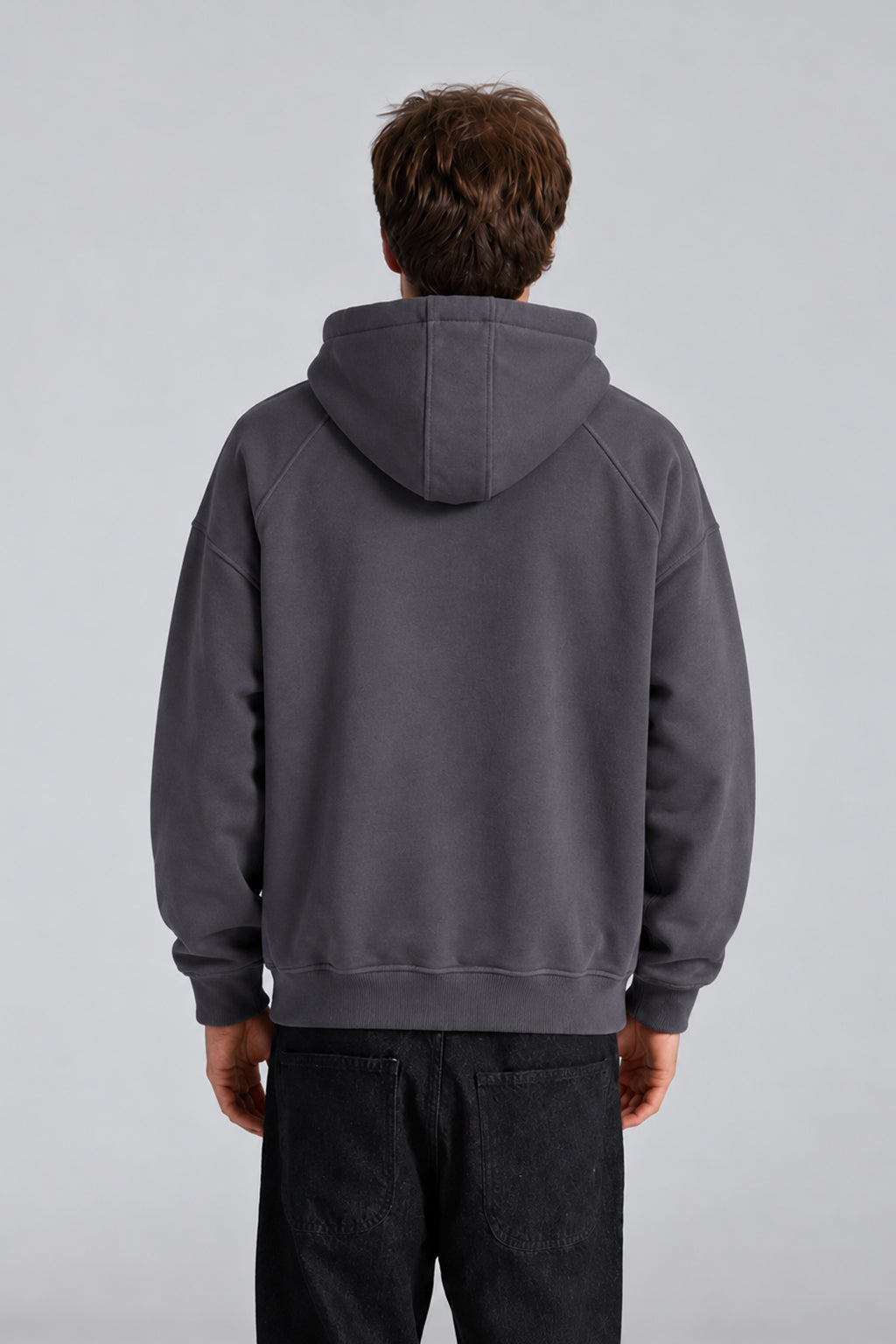 Basic Box Fit Hoodie Sweatshirt