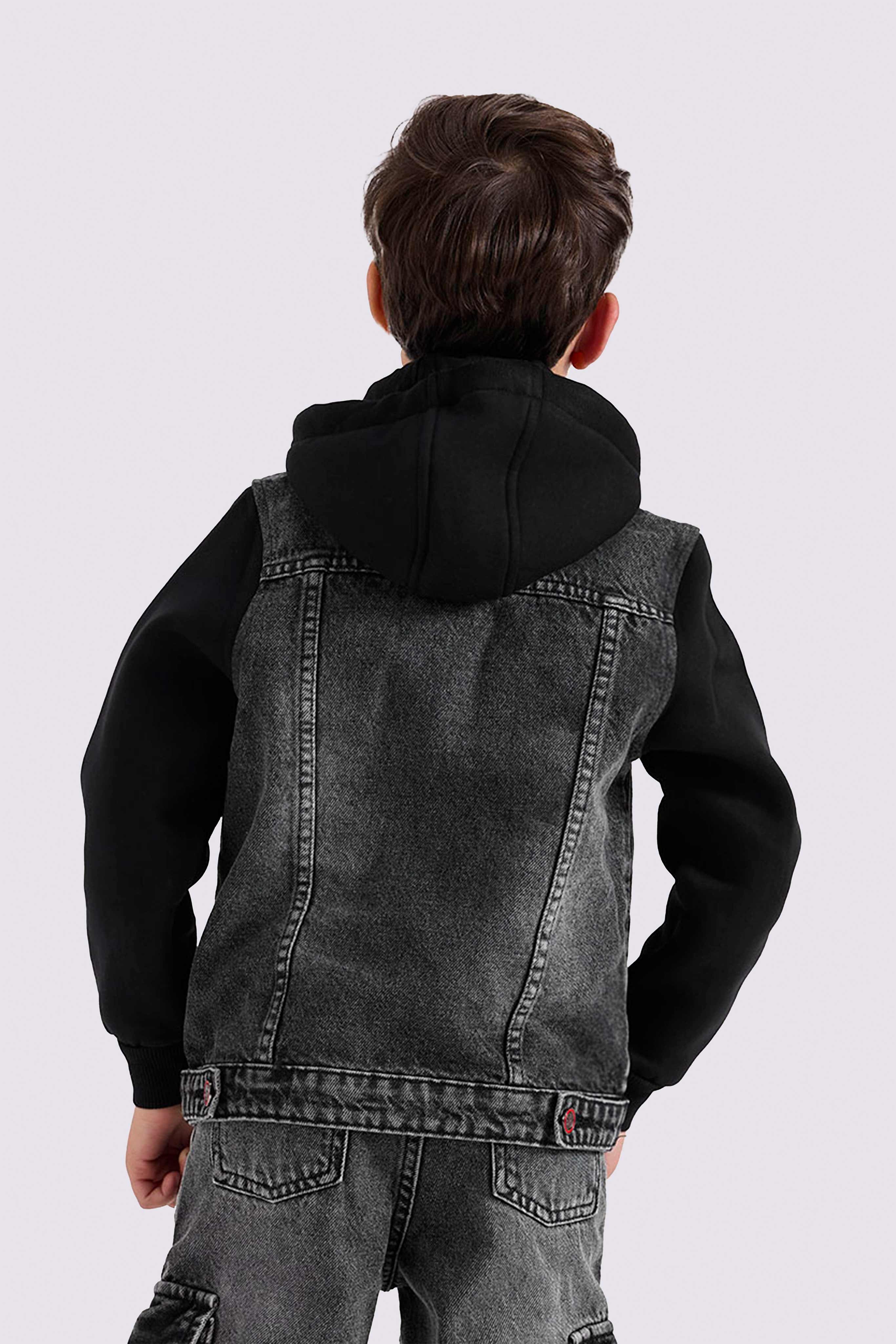 black checked over size shirt jacket