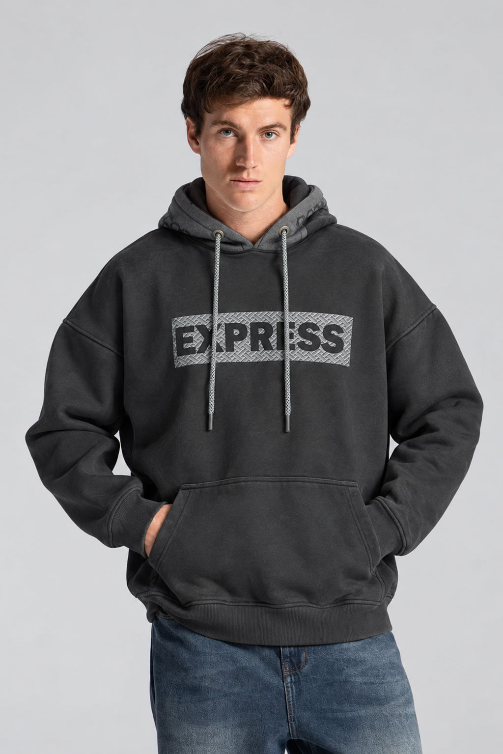 Printed Hoodie Sweatshirt