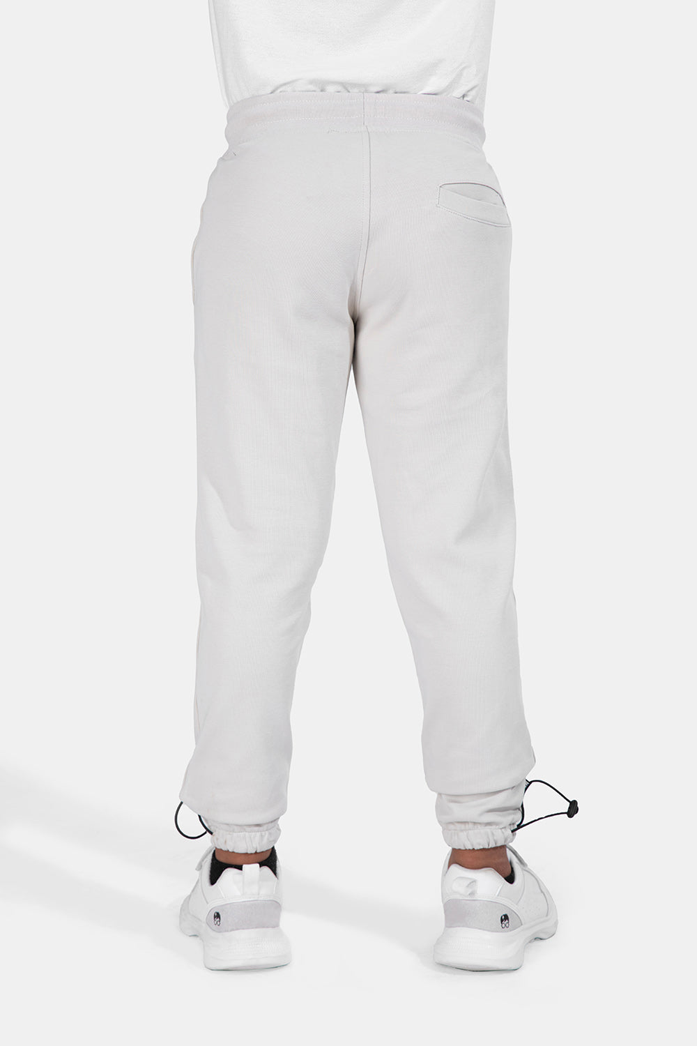 Beige Slim Fit Sweatpants
