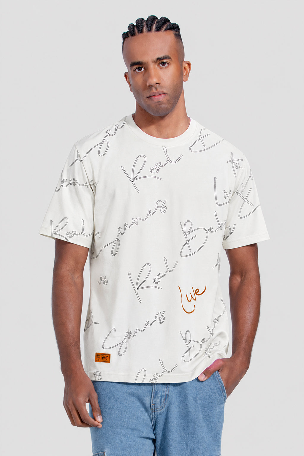 Relaxed Fit Crew Neck T-Shirt