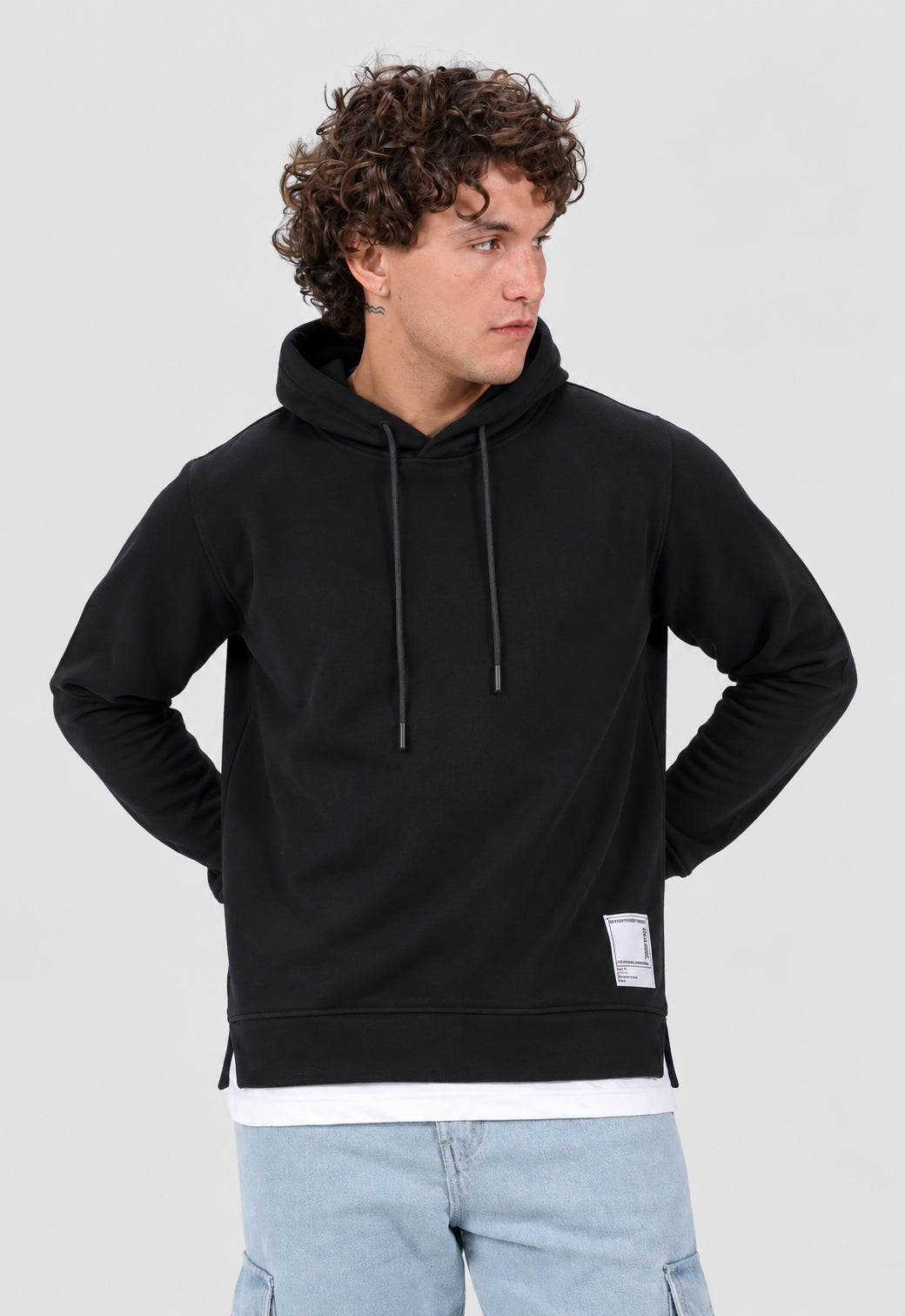 Printed Hoodie Sweatshirt