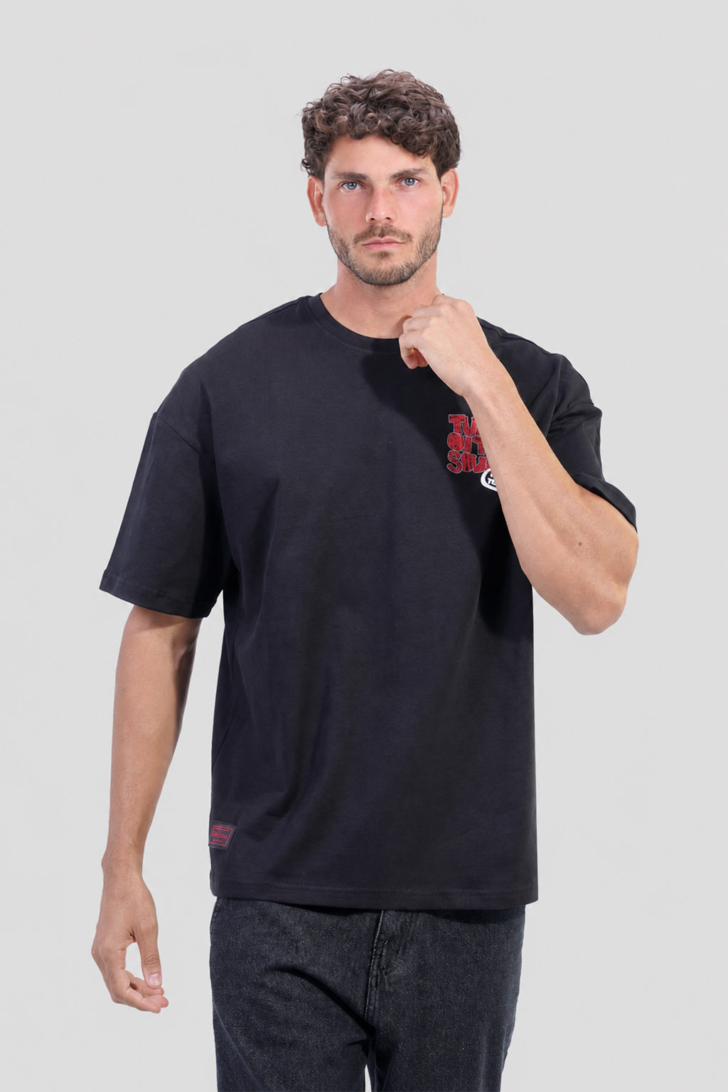 Crew Neck Over Size T-shirt