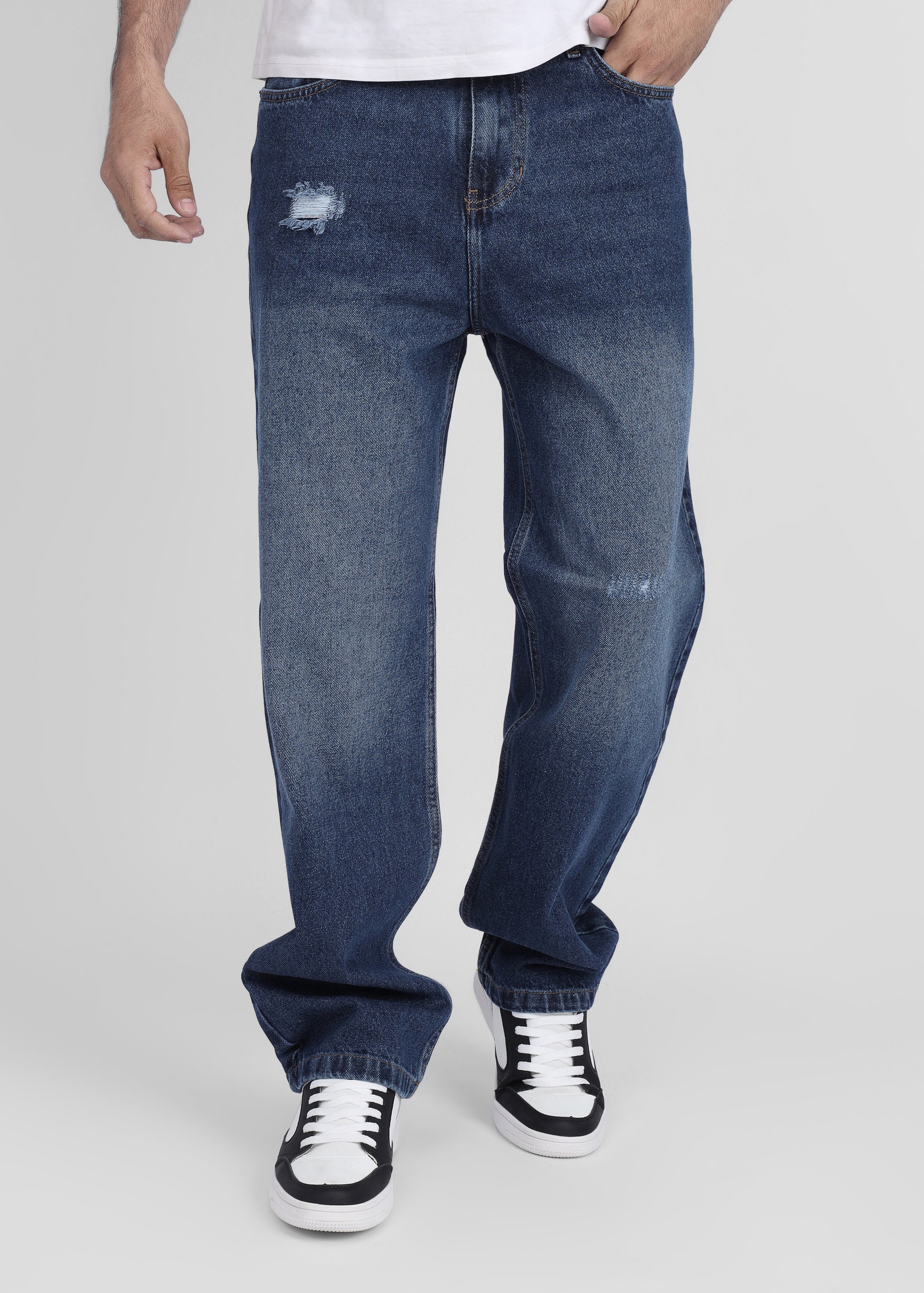 Wide Leg Denim Pant