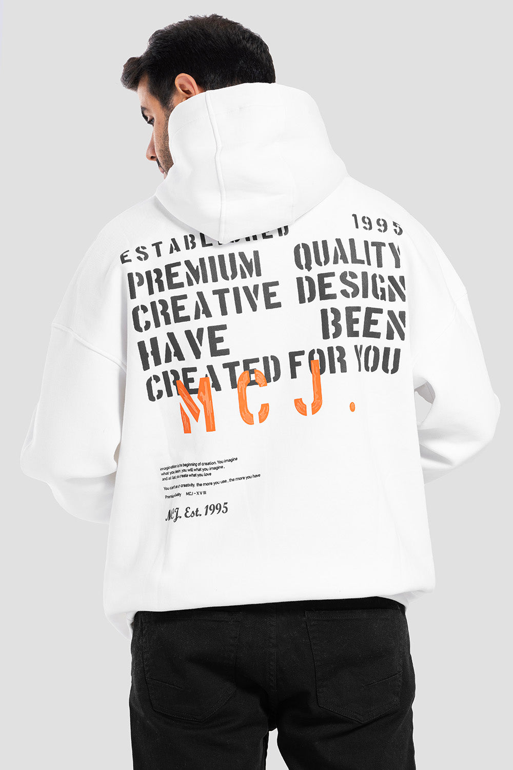 Printed Hoodie Sweatshirt