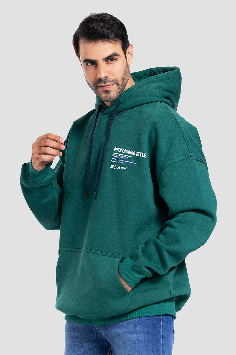 Printed Hoodie Sweatshirt