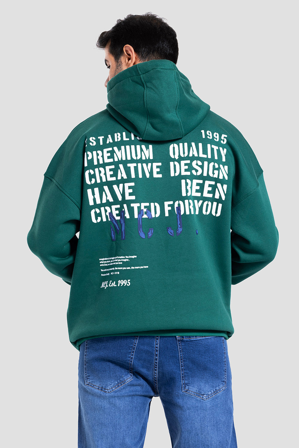 Printed Hoodie Sweatshirt