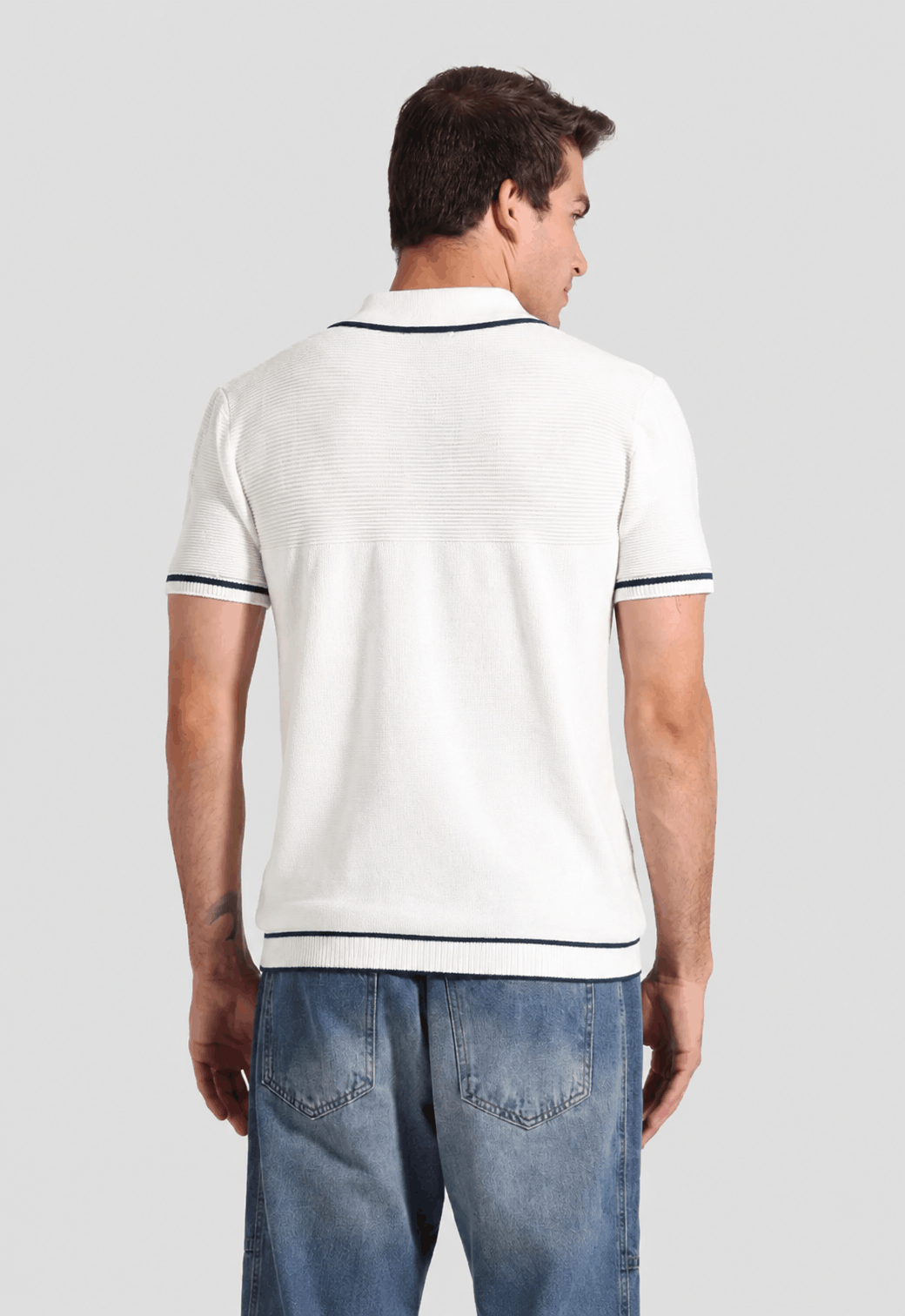 Knitted Polo Shirt