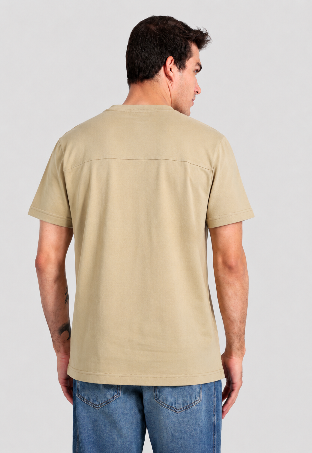 Crew Neck Over Size T-shirt