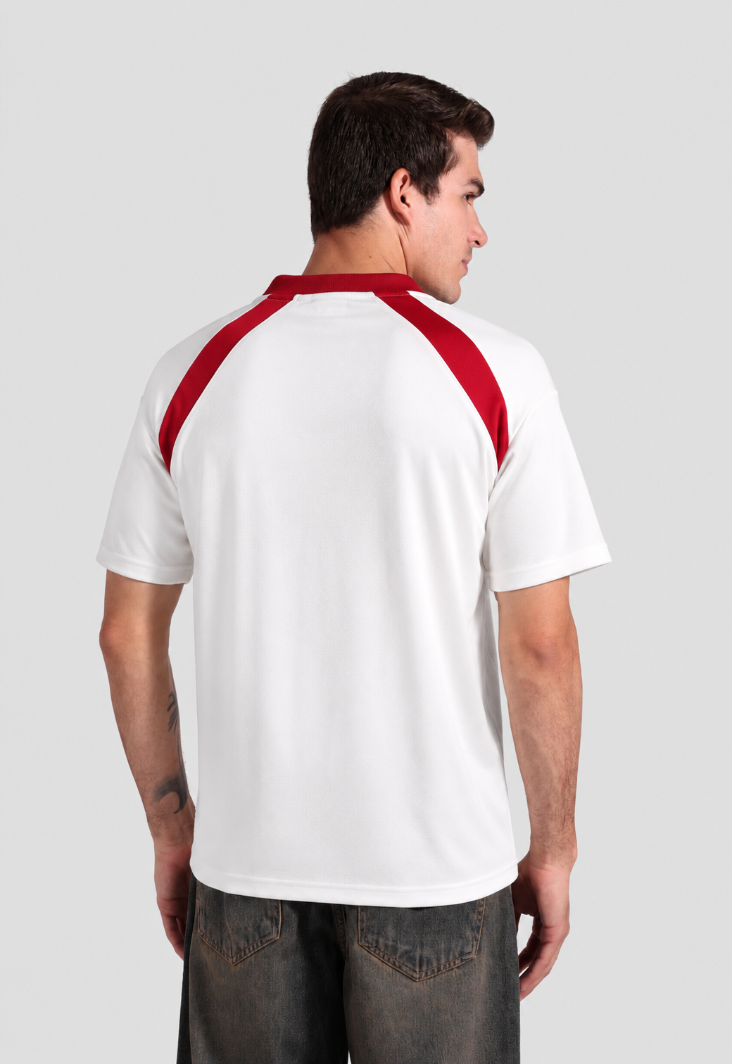 Relaxed Fit Printed Polo Shirt
