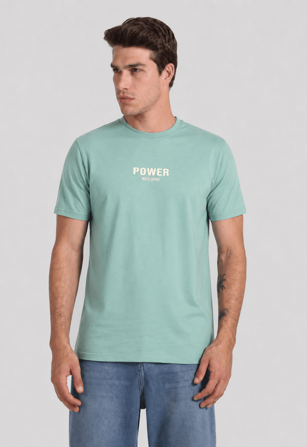Crew Neck Printed T-shirt