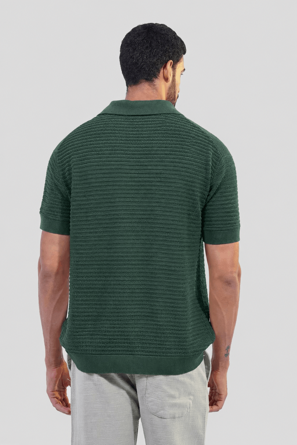 Knitted Polo Shirt