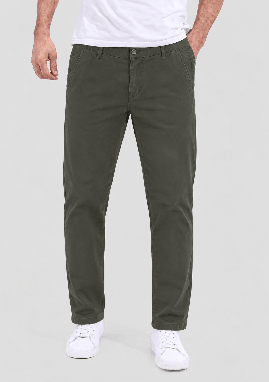 Basic Slim Fit Chino Pants