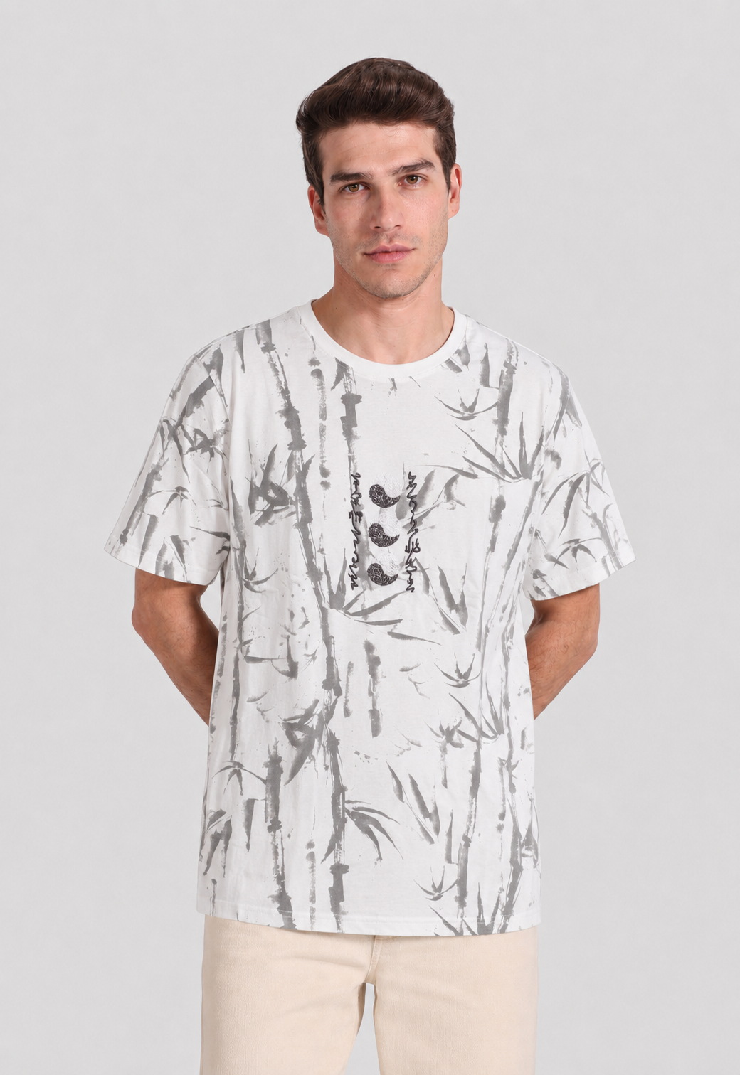 Crew Neck Printed T-shirt