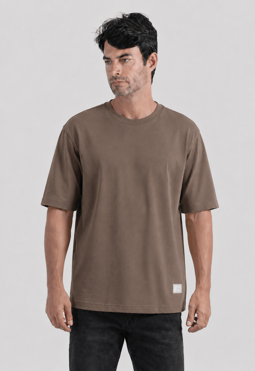 Crew Neck Over Size T-shirt