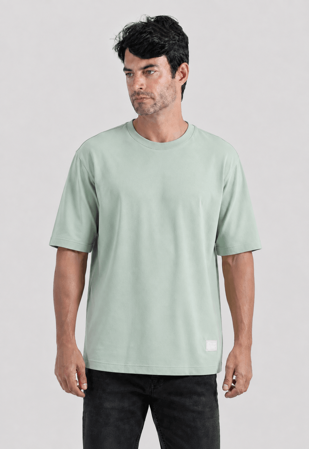 Crew Neck Over Size T-shirt