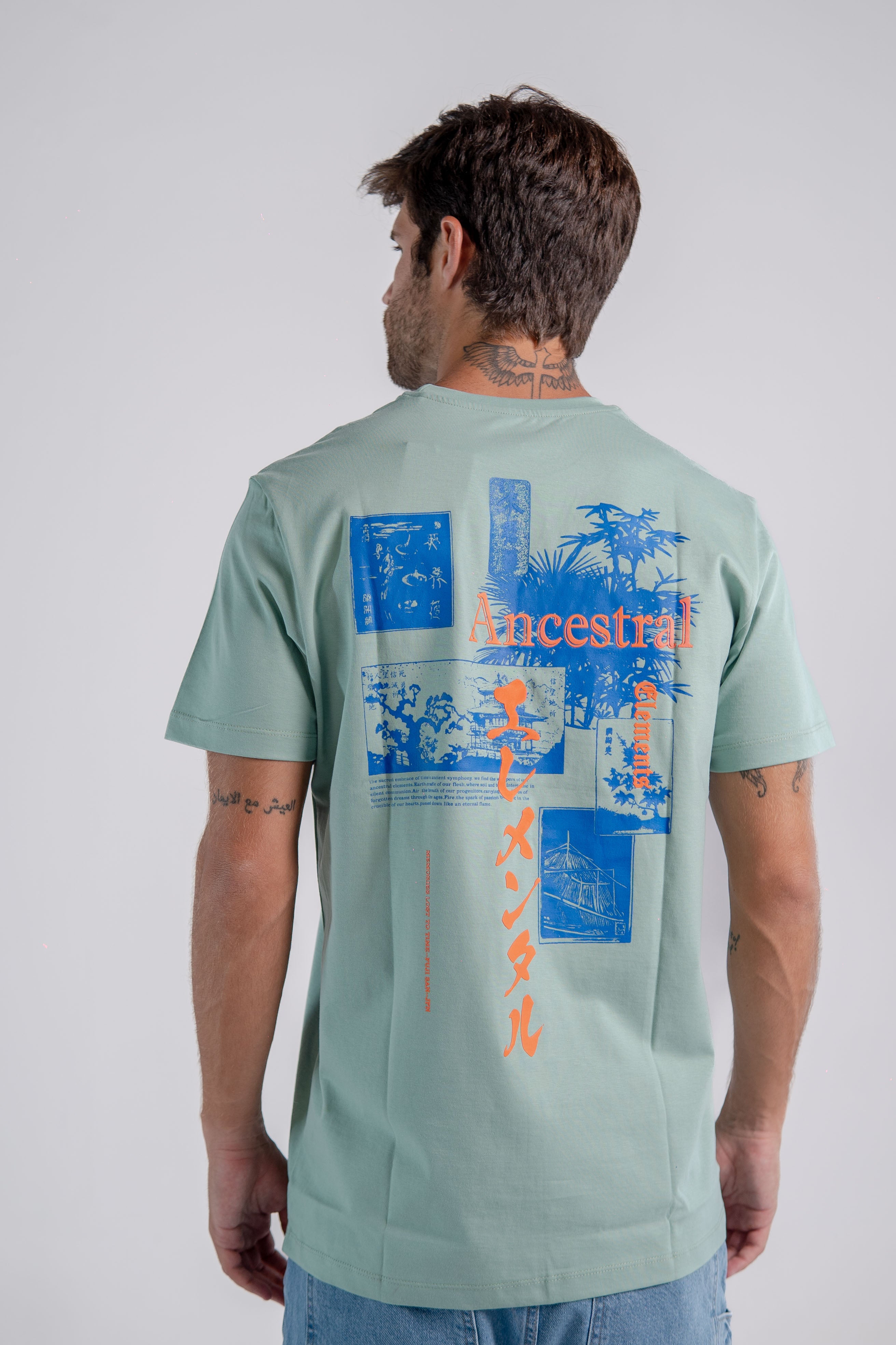 Crew Neck Printed T-shirt