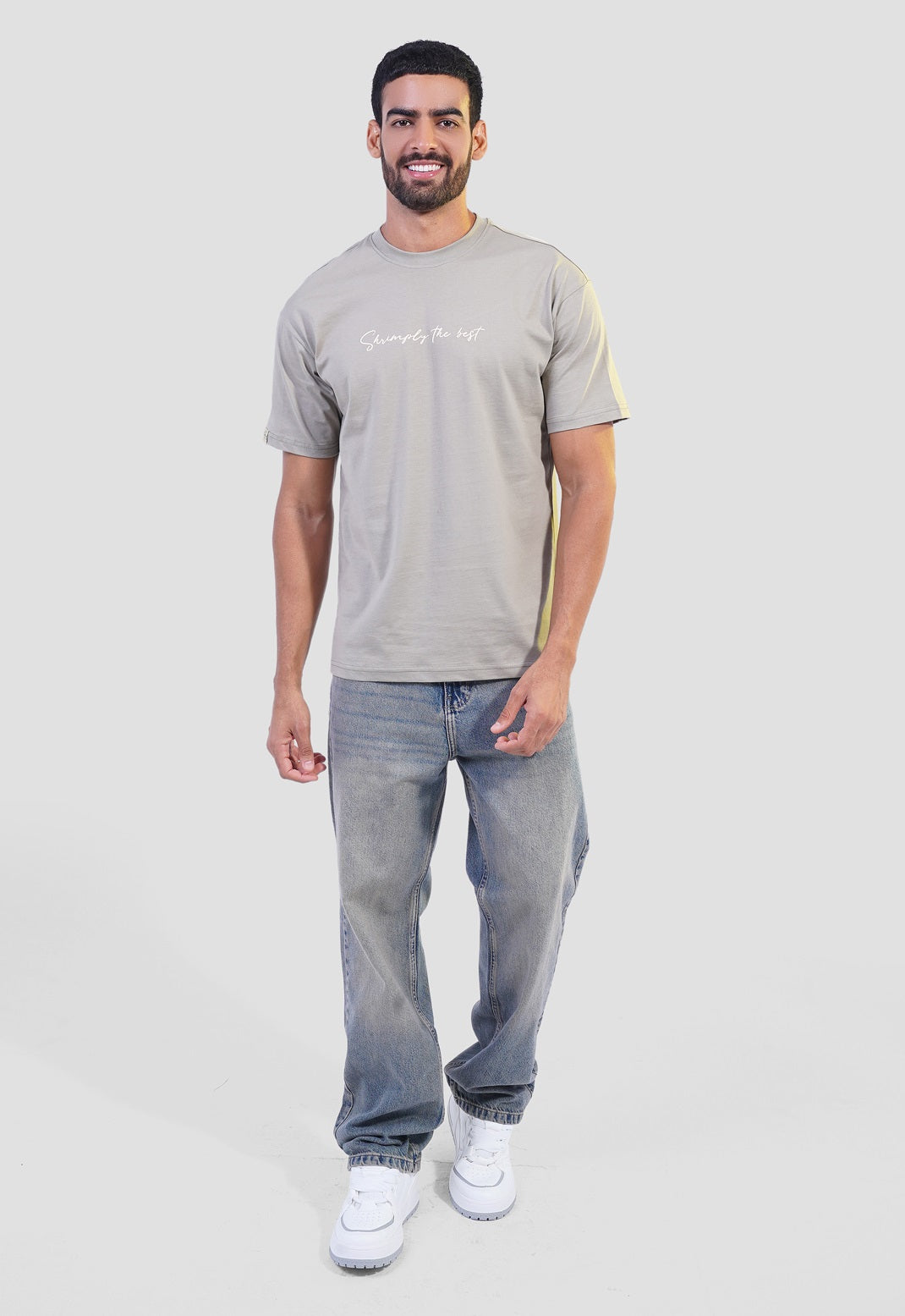 Relaxed Fit Crew Neck T-Shirt