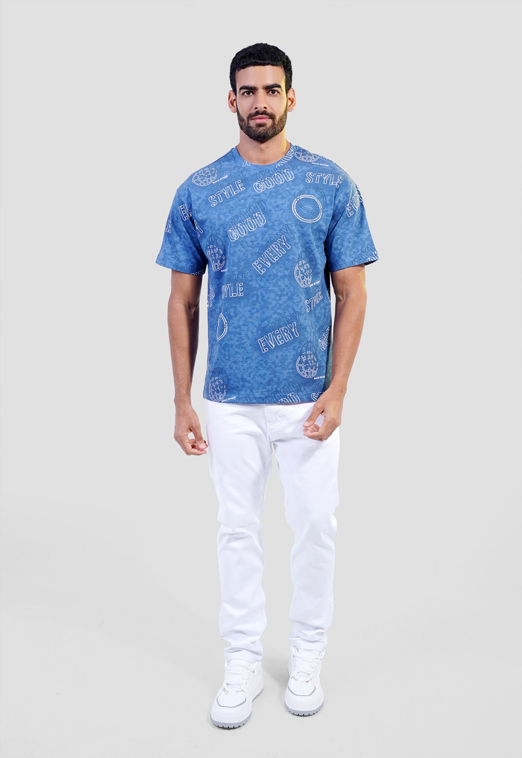 Relaxed Fit Crew Neck T-Shirt