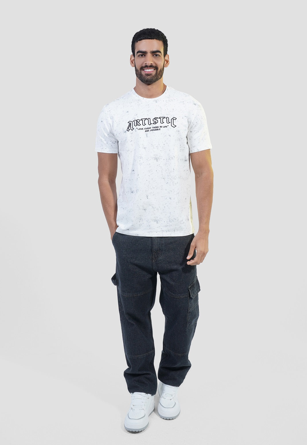 Crew Neck Printed T-Shirt