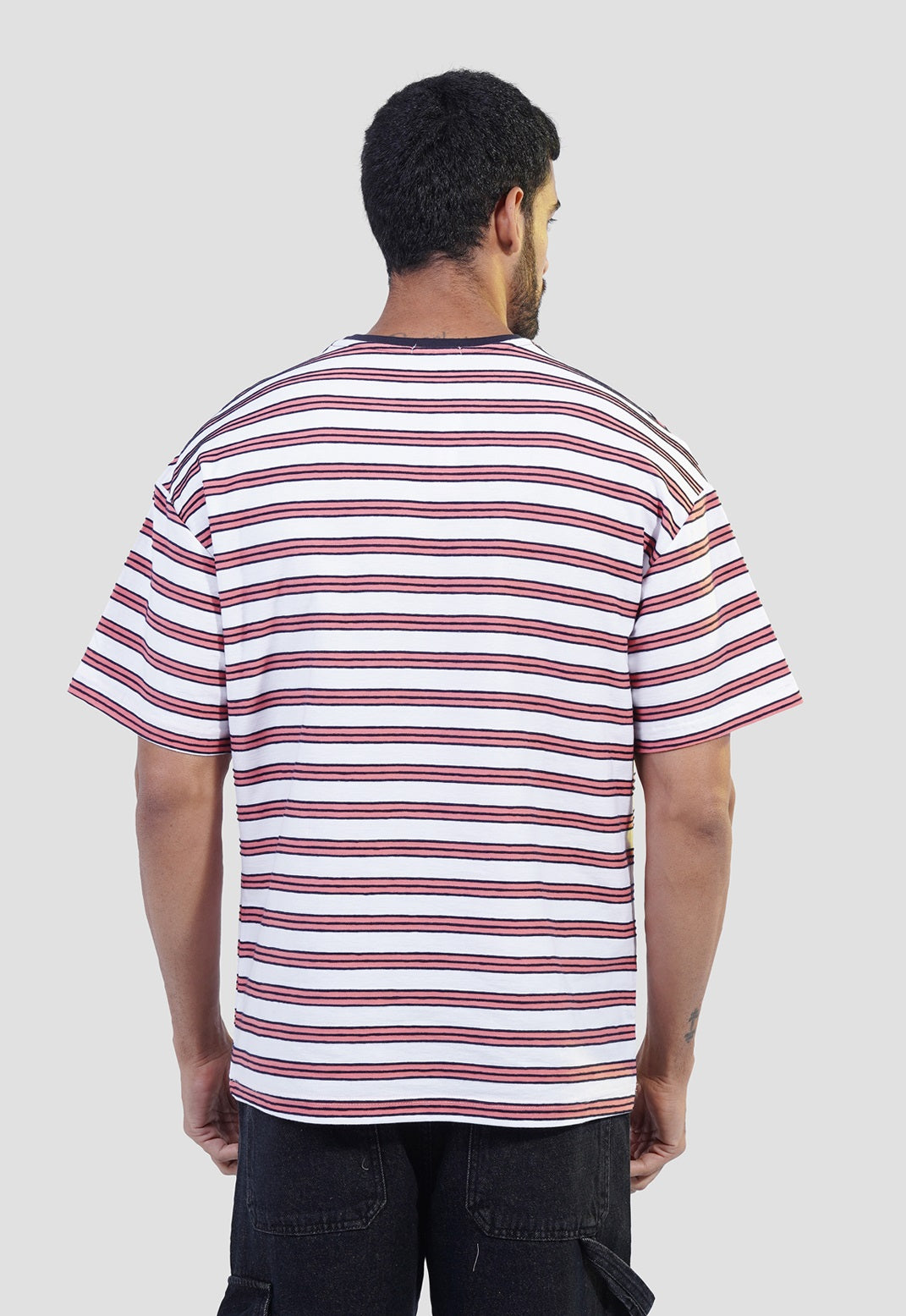 Striped Crew Neck T-Shirt