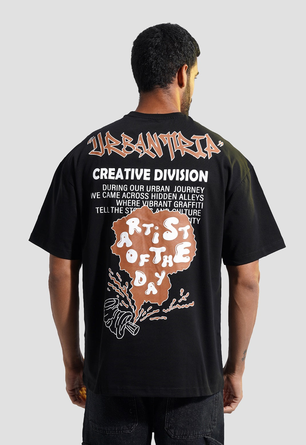 Crew Neck Over Size T-shirt