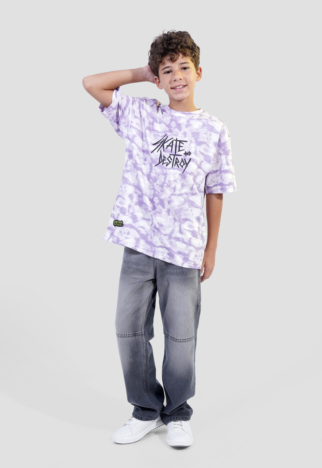 Kids Over Size Printed T-shirt
