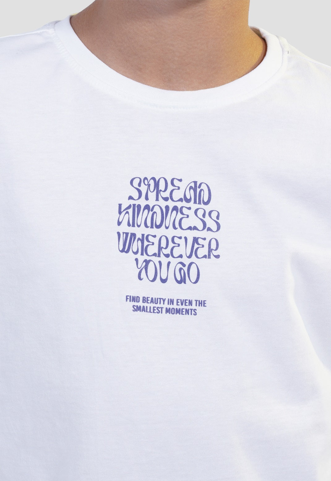 Kids Crew Neck Printed T-shirt