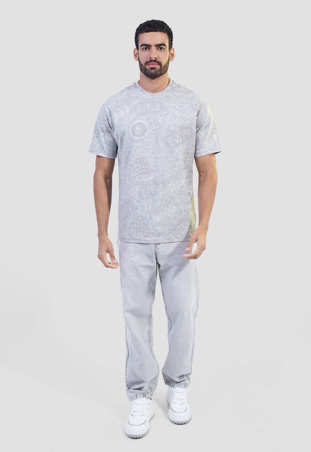 Relaxed Fit Crew Neck T-Shirt