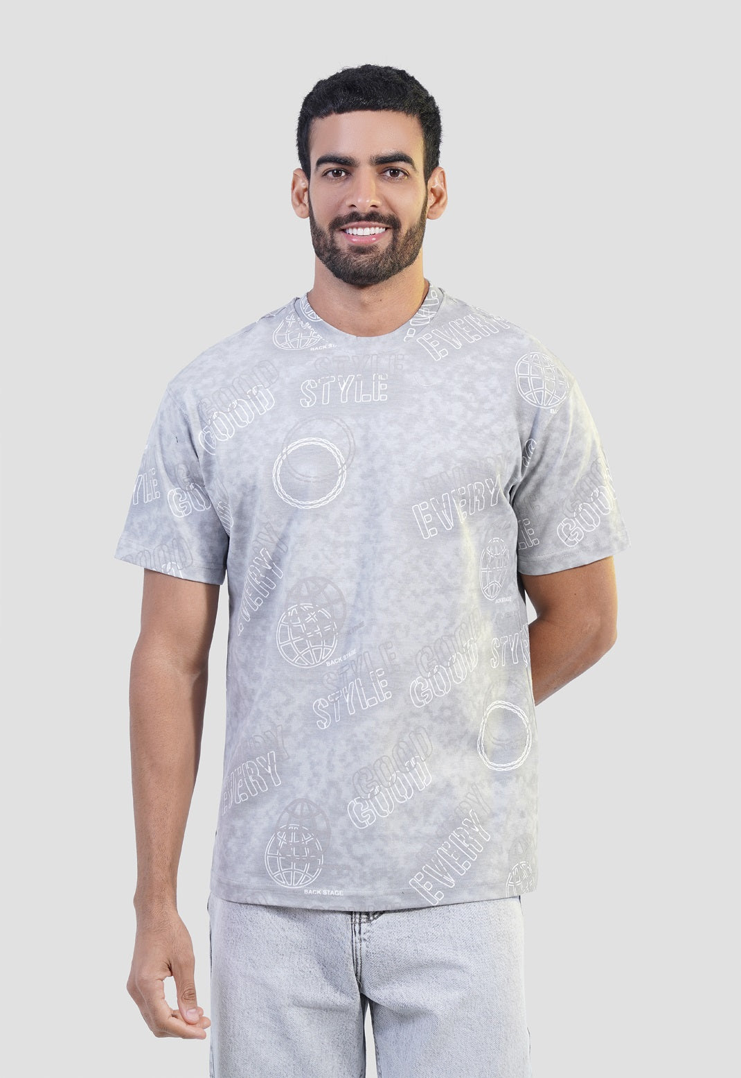 Relaxed Fit Crew Neck T-Shirt