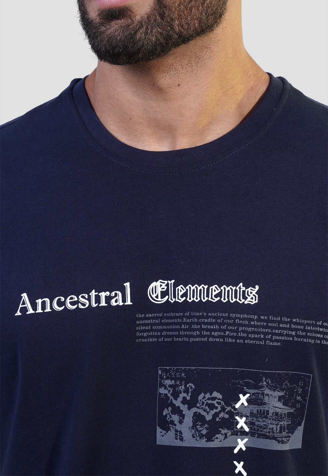 Crew Neck Printed T-Shirt