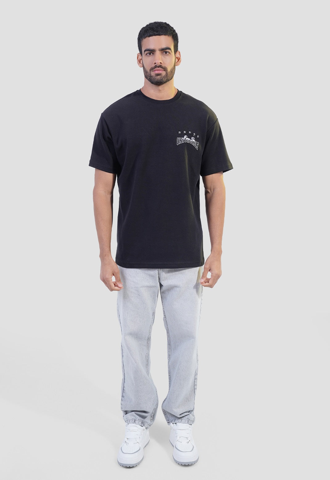 Relaxed Fit Crew Neck T-Shirt