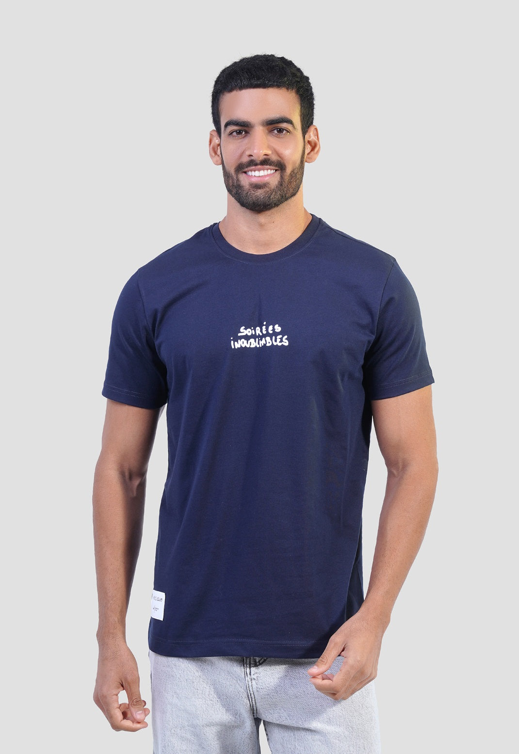 Crew Neck Printed T-Shirt