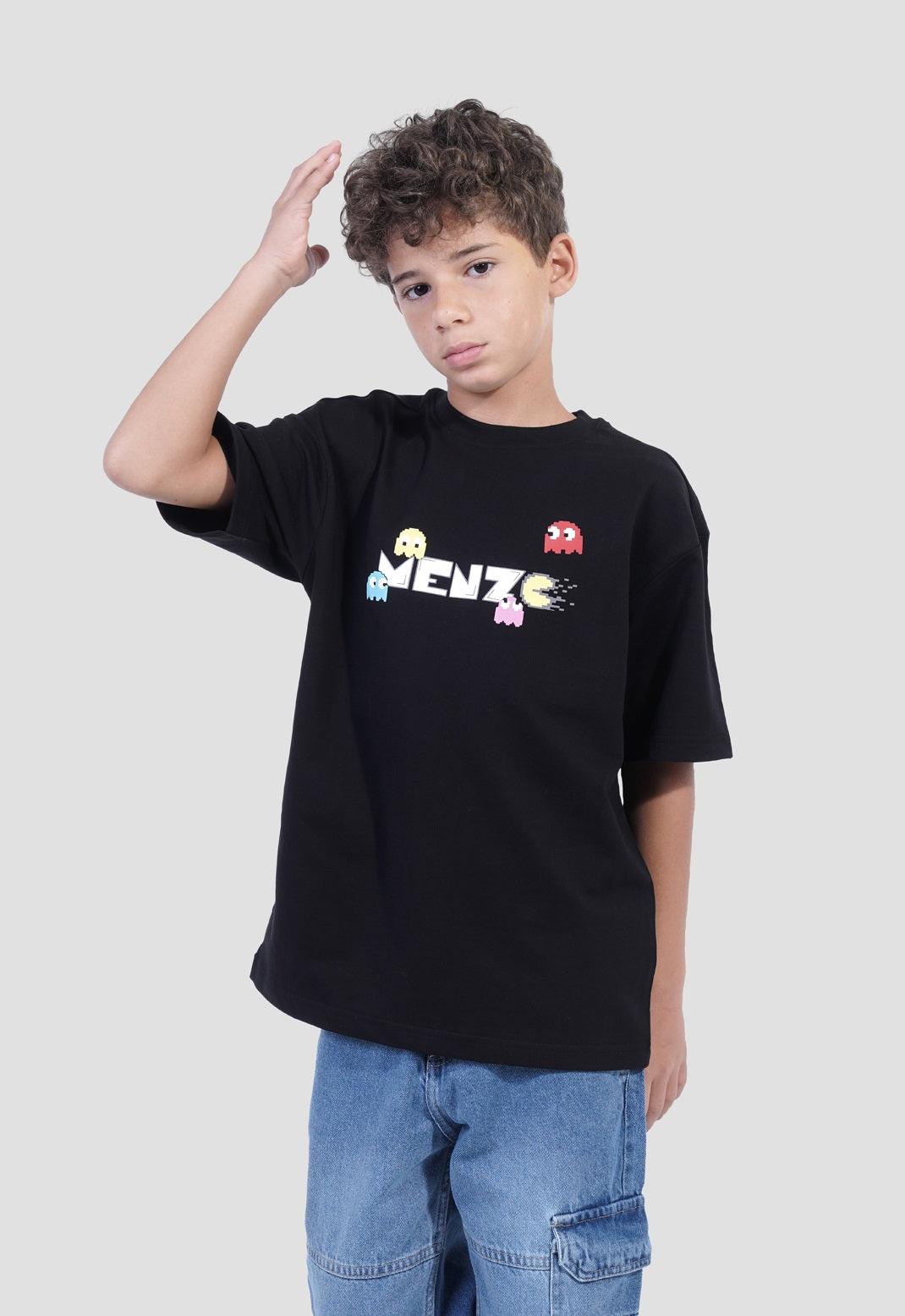 Kids Crew Neck Printed T-shirt