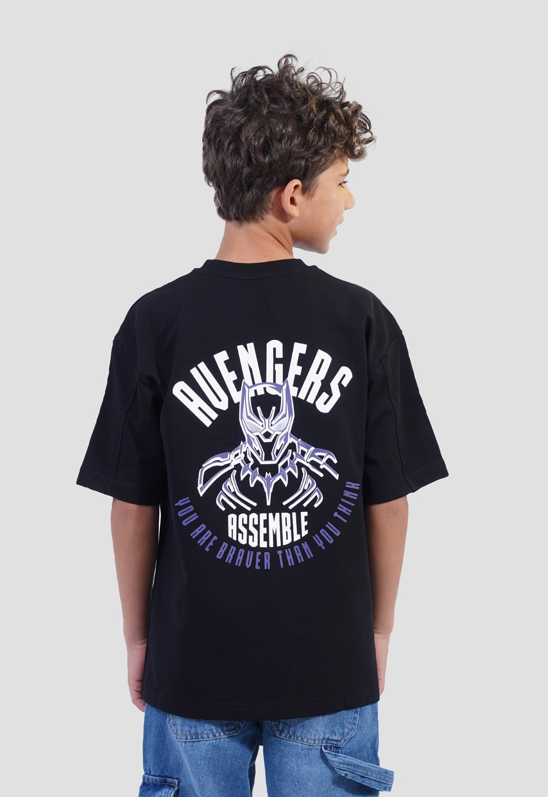 Kids Over Size Printed T-shirt
