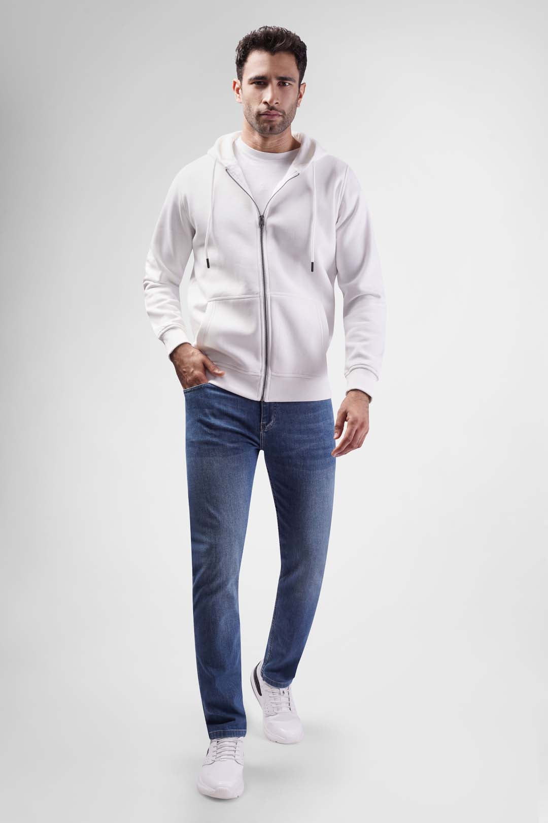 full zipper hoodie sweatshirt