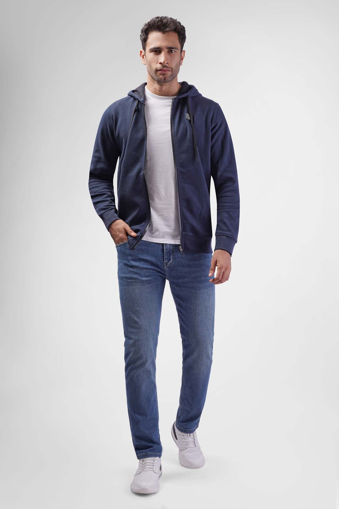 Full Zipper Hoodie Sweatshirt